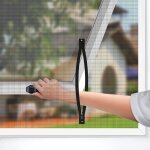 Moustiquaire - home fit training - 100x130cm - fibre de verre - fixation auto - agrippante - zip ajustable ... Moustiquaire - home fit training - 100x130cm - fibre de verre - fixation auto - agrippante - zip ajustable ...