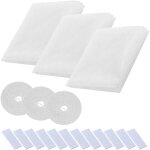 Moustiquaire fenetretoile moustiquaire 3 pi�ces rouleau insect moustiquesprotecteur filet maille rideau ...
