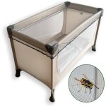 Moustiquaire lit bebe filet anti - moustique pour lit parapluie cododo berceau et parc bb - universel ...