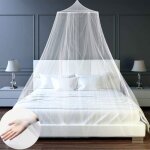 Moustiquaire de lit ciel de lit anti - moustique moustiquaire de dôme polyester filet suspendu pour couverture ... Moustiquaire de lit ciel de lit anti - moustique moustiquaire de dôme polyester filet suspendu pour couverture ...