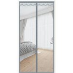Moustiquaire magntique pour portes 140 x 220cm puissants aimants de porte rideau couloirs patio sans ...