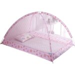 Moustiquaire pliable berceau rose 90x120 cm sans installation portable respirante protection insectes ...