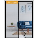 Moustiquaire porte fenetre 120 x 220 cmmoustiquaire baie vitree coulissantemaille ultra finebande adhsive ...