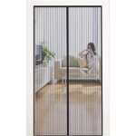 Moustiquaire porte magnétique 80x200cm maille ultra fine rideau de porte anti mouche bande adhésive installati ... Moustiquaire porte magnétique 80x200cm maille ultra fine rideau de porte anti mouche bande adhésive installati ...