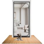 Moustiquaire de porte - like no other - 90 x 210 cm - anti - rayures - installation facile - pour animaux ...