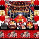 D�coration de f�te - inboxxarty - nuit de cin�ma - multicolore - pour enfants - contemporain