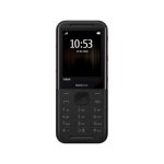 Mvil nokia 5310 2g s30 + 2 4 16gb radio botones batera 1200mah blanco / rojo