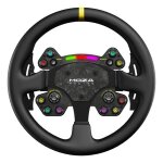 Volant de simulation - moza racing - rs v2 - ergonomique en cuir - palettes en m�tal - design �l�gant ...