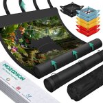 Mozooson tapis puzzle 3000 pices 150x100cm - set rangement premium avec 8 plateaux tube & sac - idal ...