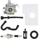 Ms170 ms180 carburateur kit pour stihl ms170 ms180 017018 tronçonneuse / tondeuses à gazon avec filtre ... Ms170 ms180 carburateur kit pour stihl ms170 ms180 017018 tronçonneuse / tondeuses à gazon avec filtre ...