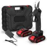 Mtevotx s�cateur �lectrique s�cateur de jardin s�cateur sans fil diam�tre de coupe de 30 mm pour jardins ...