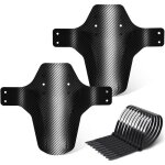 Mudguard lot de 2 garde - boues pour vtt arri�re et avant compatible avec vtt 20 26 27 275 29 29