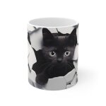 Mug 3d chat - tasse originale en c�ramique - fabriqu� en france - 325ml