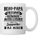 Mug - beau papa - personnalisable - 325 ml - compatible lave - vaisselle