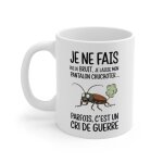 Mug cafard humoristique ? tasse rigolote avec insecte et texte drle pour cadeaux originaux