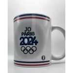 Mug collector medaille dor jo paris 2024 - design unique original - tasse spciale jeux olympique france ...