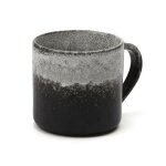 Mug en grs - nature & dcouvertes - noir mat - 590 ml - design pur - lave - vaisselle compatible