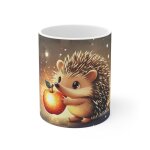 Mug hrisson enchant ? tasse bb hrisson et pomme magique lumire d?automne frique