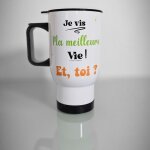 Mug isotherme personnaliser original lifestyle