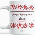 Mug joyeux anniversaire maman mug maman anniversaire tasse pour maman mug original joyeux anniversaire ...