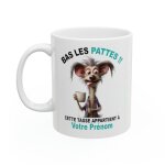 Mug marrant personnalis personnalisable bas les pattes - ide cadeau