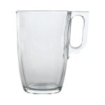 Mug - nuevo l 3928 - verre transparent - cylindrique - compatible lave - vaisselle