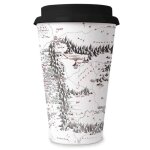 Mug - ocio stock - mordor map - 400ml - noir - rond Mug - ocio stock - mordor map - 400ml - noir - rond