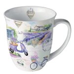 Mug provence en porcelaine fine 400 ml