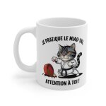 Mug tasse drôle chat karaté ? je pratique le miao - tai attention à toi ! ? humour arts martiaux & passion ... Mug tasse drôle chat karaté ? je pratique le miao - tai attention à toi ! ? humour arts martiaux & passion ...