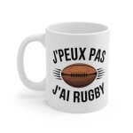 Mug tasse jpeux pas jai rugby ? tasse humoristique pour passionns de rugby