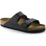 Mules arizona homme - birkenstock - rouge daim - noir - synthtique - homme