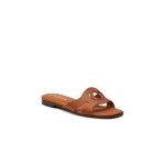 Mules en cuir brun guess ciella pour femme ? �l�gance et confort taille 37 eu
