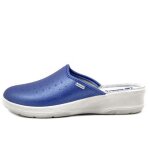 Mule femme - inblu - bleu - similicuir - semelle intrieure cuir