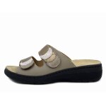 Mule pour femme - stiledivita - cuir beige - grand confort