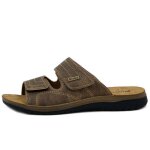 Mule homme - inblu - marron - similicuir - semelle intrieure cuir