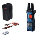 Multim�tre � fourche bosch professional - gfm 1000 - 15 - 1000 v - 2 piles + ms 90 professional + poche ...