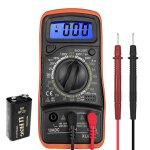 Multimtre numriquetesteur electrique professionnel avec cran lcd pour mesure la tension ac / dc resistance ...