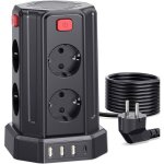 Multiprise avec interrupteur 3m avec 4 usb ports(3 usb - a + 1 usb - c ) 8 prises electriques avec 4 ... Multiprise avec interrupteur 3m avec 4 usb ports(3 usb - a + 1 usb - c ) 8 prises electriques avec 4 ...