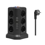 Tour multiprise avec interrupteur 12 prises multiprise electrique avec 5 usb multiprise parafoudre multiprise ... Tour multiprise avec interrupteur 12 prises multiprise electrique avec 5 usb multiprise parafoudre multiprise ...