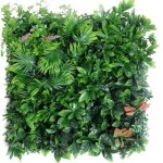 Mur vgtal artificiel - dcorations - 50x50cm - feuilles ralistes - intrieur / extrieur - facile ...