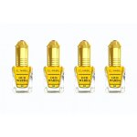 Musc oud warda el nabil lot de 4 ? parfum concentr� roll - on musc blanc 5ml