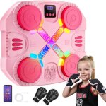 Music boxing machine enfant bluetooth led cran numrique comptage machine de boxe intelligente musicale ...