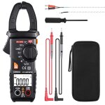 Mustbau cm02a pince multim�tre num�rique trms 6000 points 600a ac / dc ncv tension r�sistance temp�rature ...