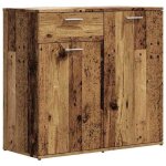 Mvs buffet bahut de salon - vieux bois - 80x36x75 cm - bois dingénierie design 2025709488 Mvs buffet bahut de salon - vieux bois - 80x36x75 cm - bois dingénierie design 2025709488