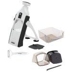 Mybo tv - safety slicer - coupe - lgumes xl - 24 types de coupe - facile et sr - passe au lave - vaisselle ...