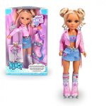 Poupée nancy - famosa - une journée de roller - veste avec franges - patins à roulettes - 3 ans et plus ... Poupée nancy - famosa - une journée de roller - veste avec franges - patins à roulettes - 3 ans et plus ...