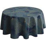 Nappe anti - taches olinda bleu - ronde 160 cm Nappe anti - taches olinda bleu - ronde 160 cm