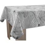 Nappe anti - taches olinda gris - carre 150 x 150 cm