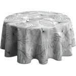 Nappe anti - taches olinda gris - ronde 160 cm Nappe anti - taches olinda gris - ronde 160 cm