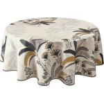 Nappe anti - taches palmiers - ovale 150 x 240 cm Nappe anti - taches palmiers - ovale 150 x 240 cm